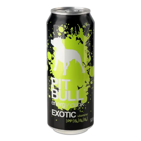 Напій енергетичний Pit Bull Exotic безалкогольний сильногазований з/б