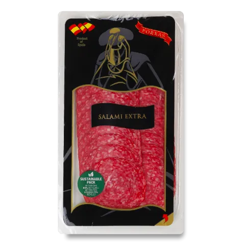 Ковбаса Porxas Salami Extra с/в в/г нарізка