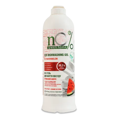 Гель для посуду n0% green home Еко Крижаний кавун