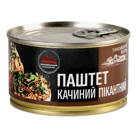 Паштет Тернопільський МК Пікантний качиний