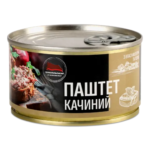 Паштет Тернопільський МК качиний