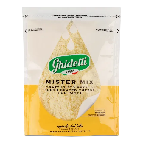Сир Ghidetti Містер Мікс тертий 32% кор/мол