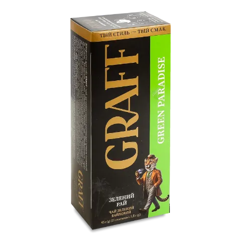 Чай зелений Graff Зелений рай