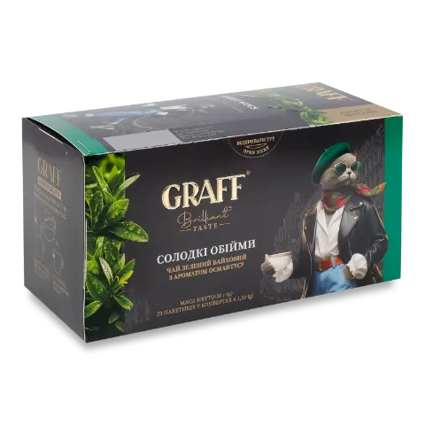 Чай зелений Graff Солодкі обійми