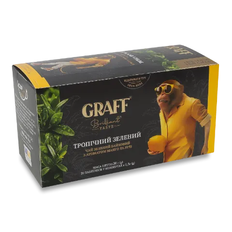 Чай зелений Graff Тропічний зелений