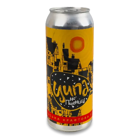 Пиво Ципа На пшениці світле нефільтроване з/б