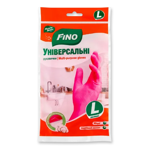Рукавички Fino латекс універсальні L