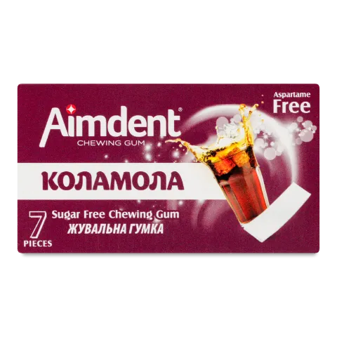 Гумка жувальна Aimdent Cola Mola
