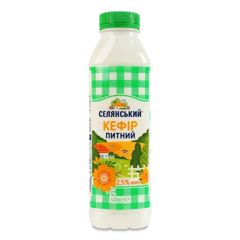 Кефір Селянський 2,5% пл