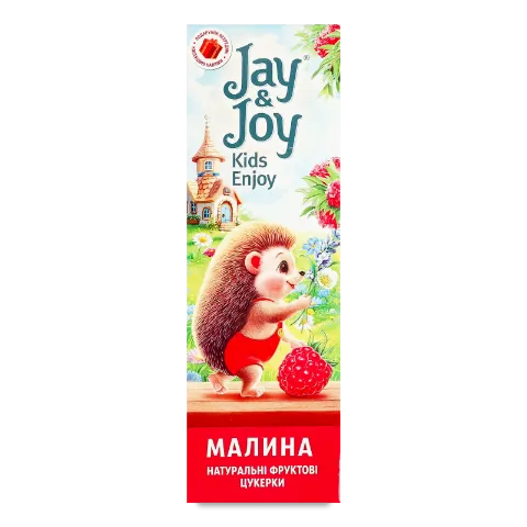 Цукерки Jay&Joy натуральні фруктові малина