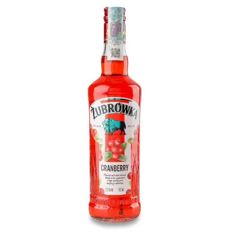 Лікер Zubrowka Cranberry