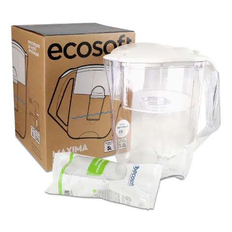Фільтр-глечик Ecosoft Maxima перлинний