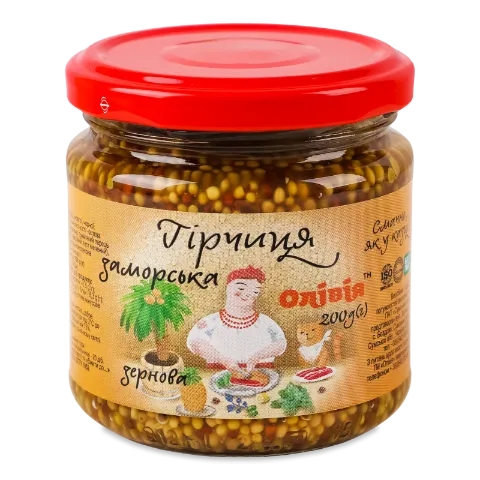 Гірчиця Олівія Заморська зернова с/б