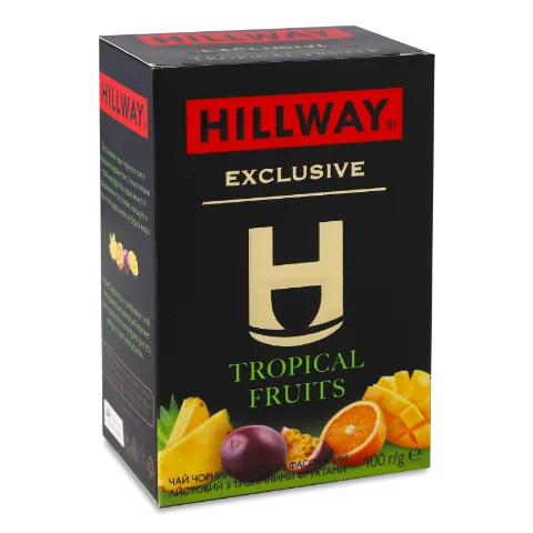 Чай чорний Hillway Exclusive Tropical fruits