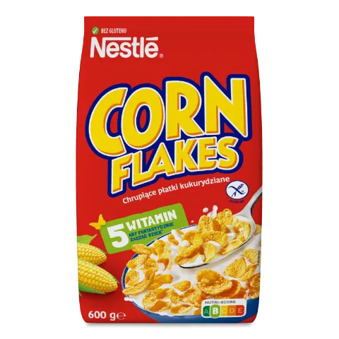 Сніданок сухий Nestle Corn flakes з вітамінами
