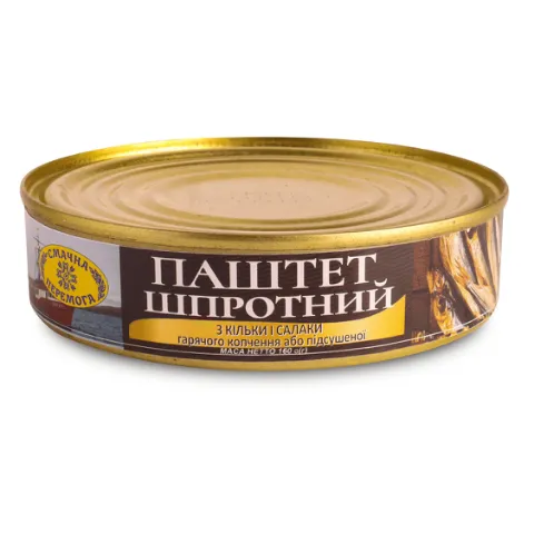 Паштет Смачна Перемога шпротний