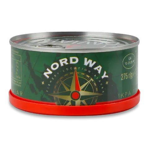 Ікра лососева Alaska Seafood Nord way зерниста солена
