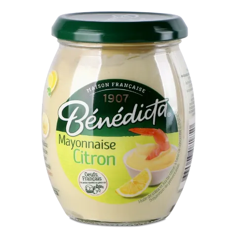 Майонез Benedicta з лимоном 70%