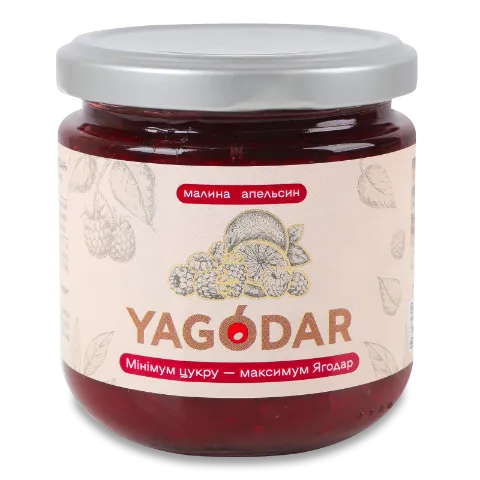 Джем Yagodar Малина апельсин