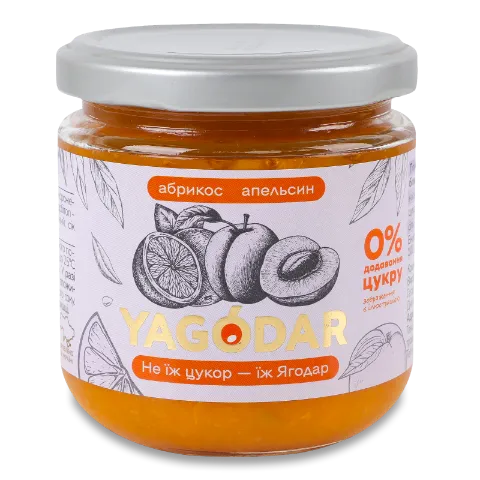 Джем Yagodar Абрикос апельсин
