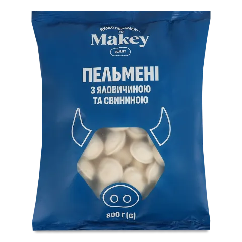 Пельмені Makey з яловичиною та свининою