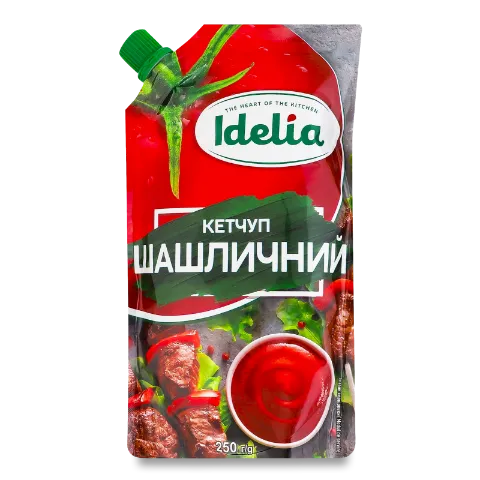 Кетчуп Idelia Шашличний