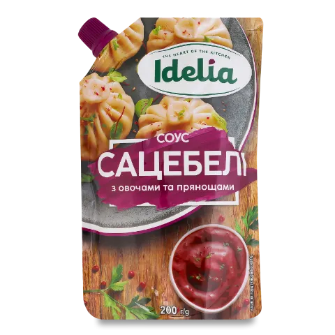Соус Idelia Сацебелі з овочами та прянощами