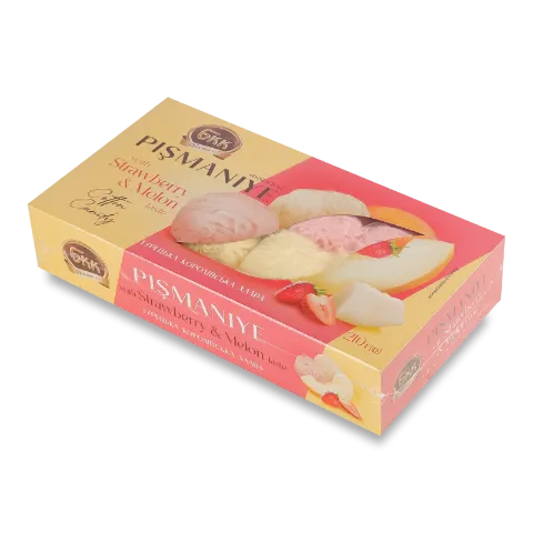 Халва Київ БКК Пішманіє зі смаком полуниці та дині