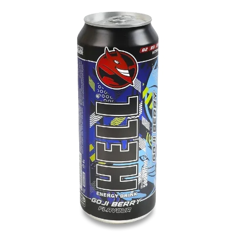 Напій енергетичний Hell Goji berry безалкогольний газований з/б