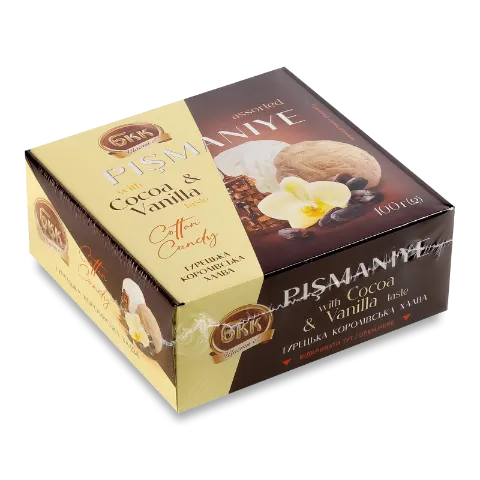 Халва Київ БКК Пішманіє з какао та зі смак ванілі