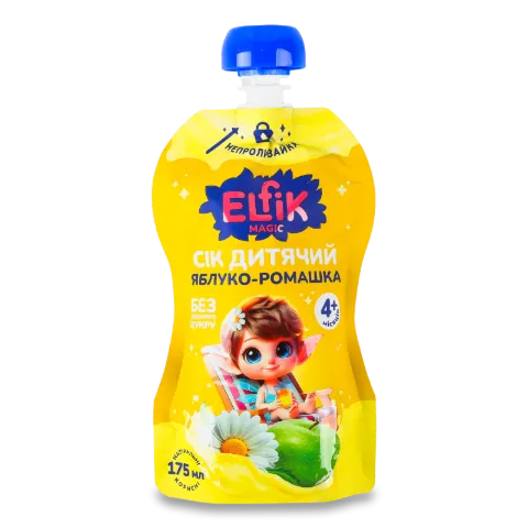 Сік Elfik Magic яблуко-ромашка