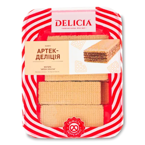 Вафлі Delicia Артек-Деліція
