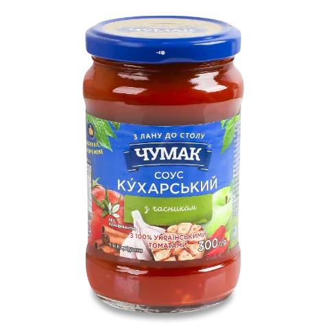Соус Чумак Кухарський з часником с/б