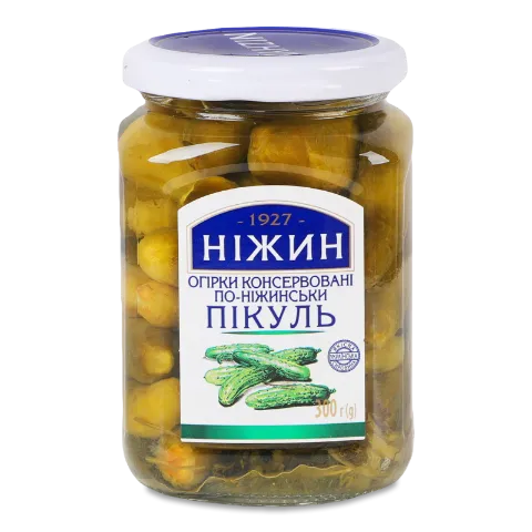 Огірки Ніжин Пікуль по-ніжинськи консервовані