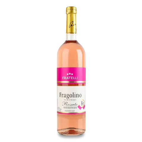Вино плодове Fratelli Fragolino Rosato рож н/сол