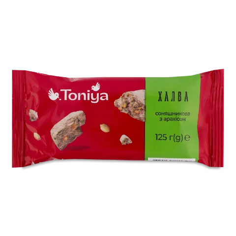 Халва Toniya соняшникова з арахісом