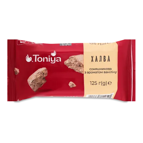 Халва Toniya соняшникова з ароматом ваніліну
