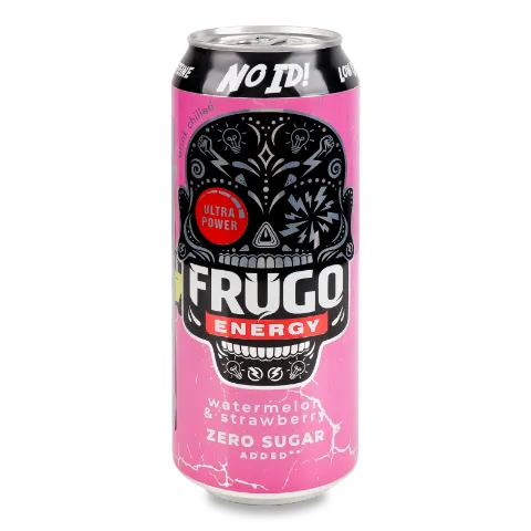 Напій енерг Frugo Watermelon&strawberry газ б/а зб