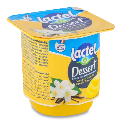 Десерт Lactel Vanilla молочний ультрапастеризований 2,9%