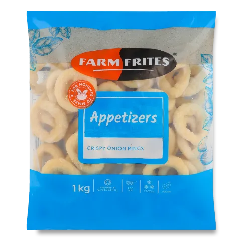 Кільця Farm Frites цибульні паніровані нарізані