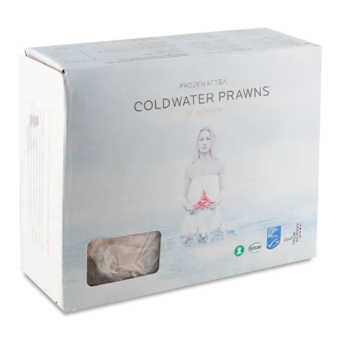 Креветки Coldwater Prawns Дикі північні в/м