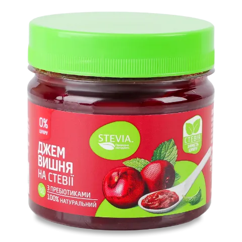 Джем Stevia вишневий на стевії з пребіотиками
