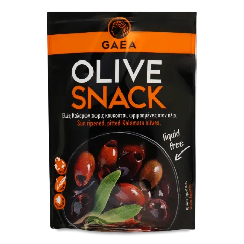 Оливки Gaea Каламата чорні
