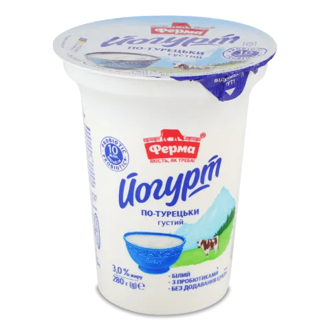 Йогурт Ферма по-турецьки 3% ст