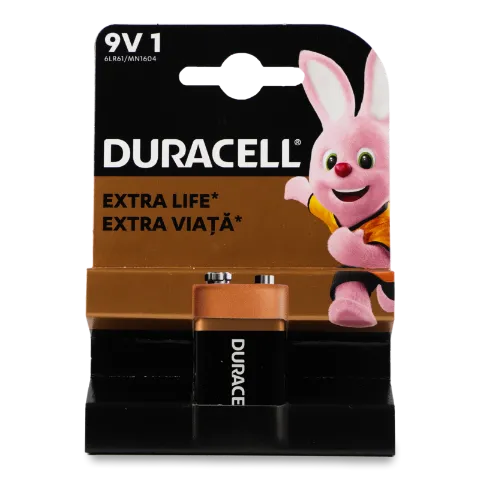 Батарейка Duracell 9V 6LR61