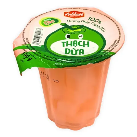 Напій Anhhong Nata De Coco кокос та персик