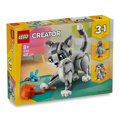 Конструктор LEGO Creator Грайливий кіт 31163