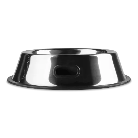 Миска для собак з ручкою нековзаюча 900мл 25,5х7см