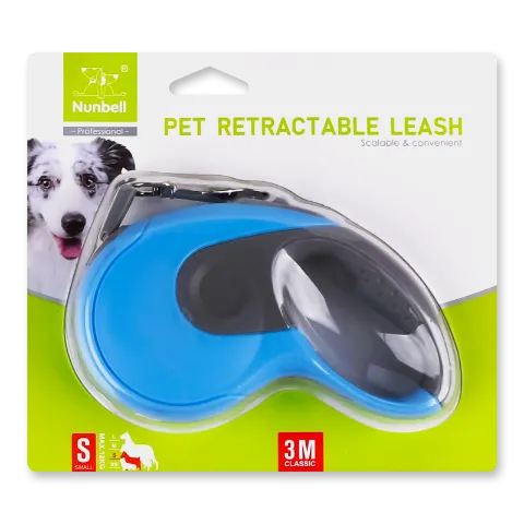 Повідець-рулетка для тварин до 12кг 3м мікс