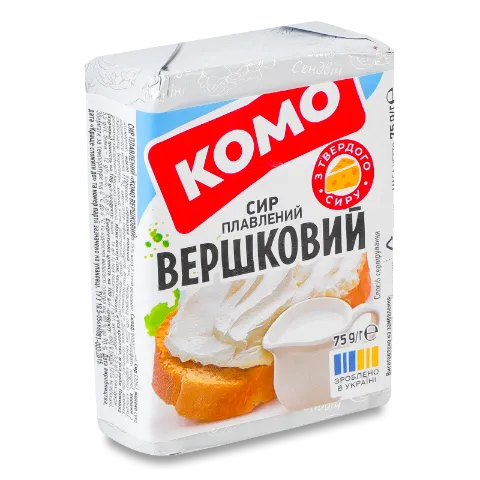Сир плавлений «Комо» «Вершковий» 35%